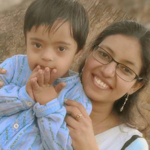 Ritu & her son!