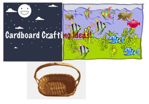 Cardboard crafts!