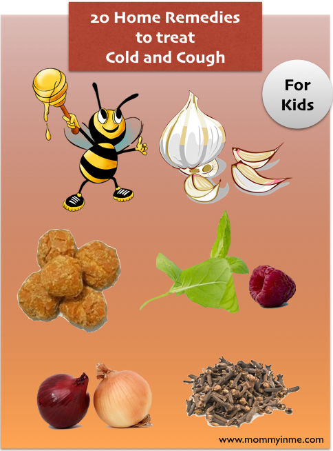 Home remedies for cold ad cough in Kids