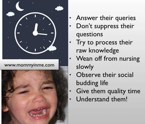 Why does my child cries in the middle of the night? Are you facing mid night waking and screaming of your child? Then read the possible reasons and tips to help toddlers come out of the possible nightmares, as an experienced mama says. #nightmares #nightterrors #cryingchild #midnightcries