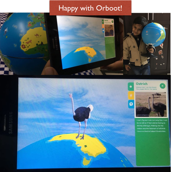 Looking for Christmas Gifts for Kids? Here is  an Orboot, an Augmented Reality Globe from Playshifu. It is completely fun, interactive and a great tool to help our kids explore the world. #Orboot #playshifu #augmentedreality #Christmasgift #christmasgiftforkids