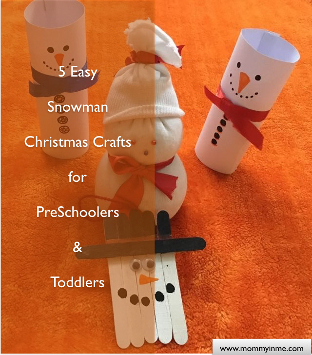 Read to know some Best easy and simpel Christmas Crafts for Toddlers and Preschoolers. Christmas crafts for kids, presenting Christmas Snowman , a sock snowman craft for kids. #snowman #christmasctafts #snowmancrafts #Christmas #craftsforkids #easycrafts
