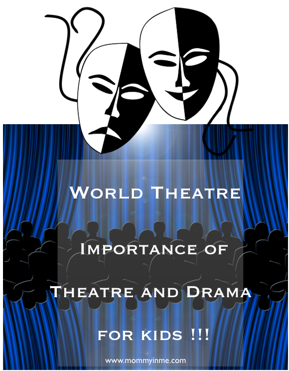 This World Theatre Day on 27th march, we are sharing with you the Importance of Theatre and Drama for kids, how do they contribute in the holistic development of a child #worldtheatreday #drama #forkids #theatre #dramaforkids
