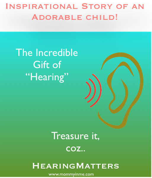 #Hearingmatters For those kids who suffer hearing loss in their early start of life. Something every parent of a child with hearing loss must know. #mustread #hearingloss #kidsdisability