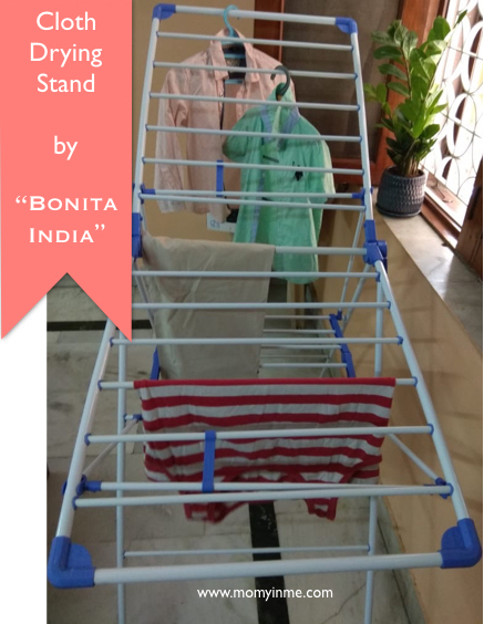 Are you ready for monsoon? Drying clothes indoor is every household problem during rains. Moisture and humidity is a breeding ground for moulds, microbes which cause many health problems. Hence here are some tips to help you dry your clothes quick this monsoon. #monsoon #bonita #bonitaindia #household #durables #clothesdryingstand #dryingstand