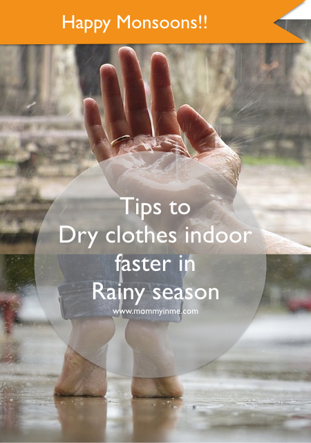 Are you ready for monsoon? Drying clothes indoor is every household problem during rains. Moisture and humidity is a breeding ground for moulds, microbes which cause many health problems. Hence here are some tips to help you dry your clothes quick this monsoon. #monsoon #bonita #bonitaindia #household #durables #clothesdryingstand #dryingstand