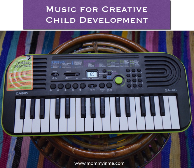 Did you ever knew how music for kids is important for their development? Begin with Casio Mini keyboard and then move on with better instruments or your child's creativity and Intellect #music #child #positiveparenting #creativechild #casiomini