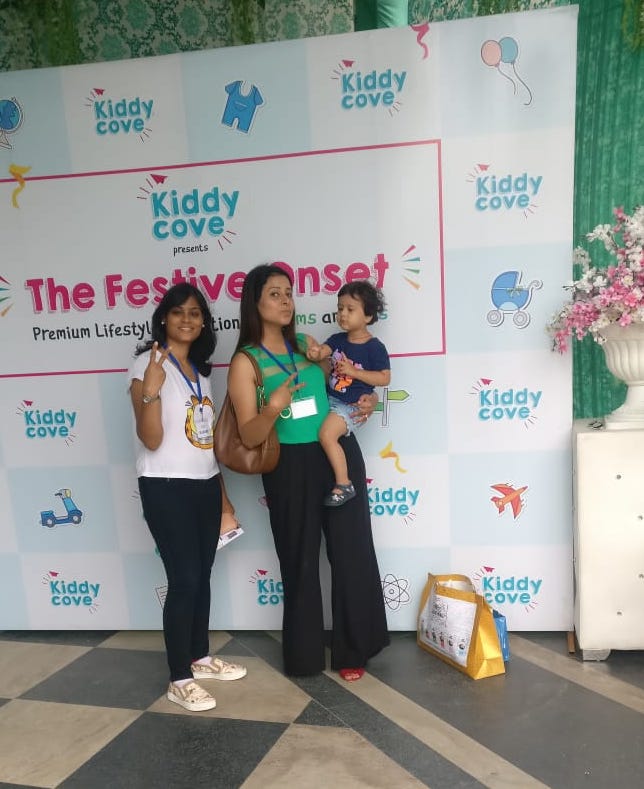 The recently concluded Kiddy Cove exhibition at Noida was a great shopping platform for mama's and kids. A really fun event at Noida for trendy moms. #exhibition #kiddycove #mumsandbabies #noida #event