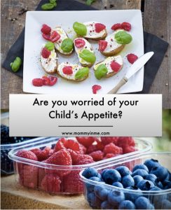 10 Tips to increase your child’s appetite