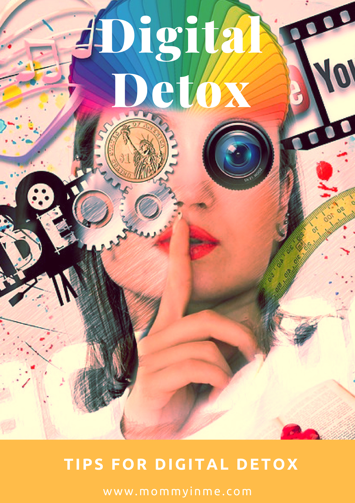 The more Digital way we are going the more we are getting cluttered. Its time to opt Digital Detox. Here are 5 effective ways for a blissful digital detox. #Digitaldetox #detox #digital #timemanagement #socialmedia