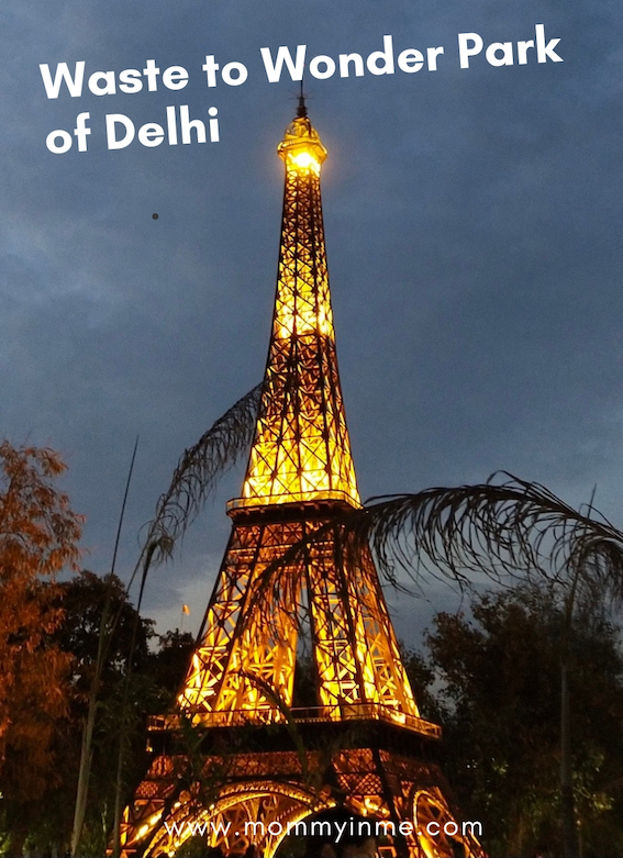 The newly opened Waste to Wonder park in Delhi, which has seven wonders of the world , in Rajiv gandhi Smriti Van, at Hazrat Nizammudin, made out of Industrial scrap is a craze recently. #wastetowonder #sevenwonders #delhipark #SmritiVan #rome #colosseum #Eiffel Tower #scrap #artist #Leaningtower #Pisa #TajMahal #StatueofLiberty #PyramidofGiza #ChristtheRedeemer #mustvisitplacesofDelhi #delhigram #indiagram