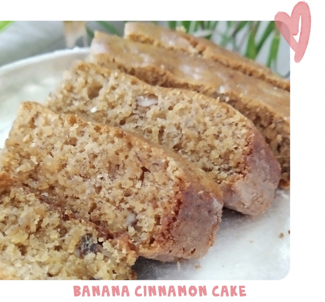 Baking with Kids is not just fun but also helps in their development. Check out this Eggless Banana Cinnamon Walnut cake recipe here. #Baking #cakebake #bakingwithKids #bananabread #bananacinnamoncake #cake #blogchatterA2Z #egglesscakerecipe