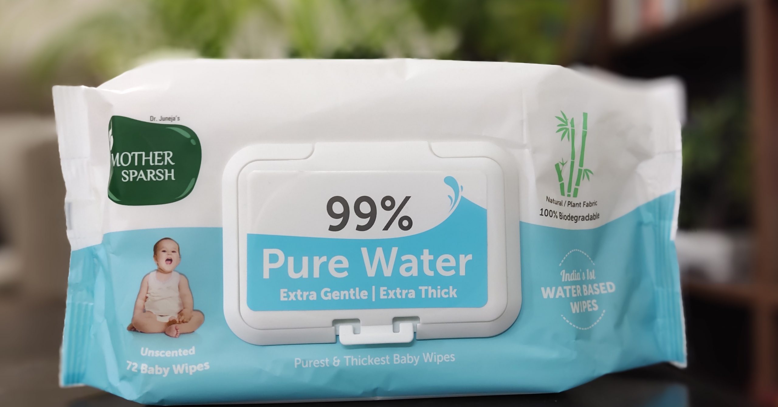 Mother Sparsh Pure water baby wipes for baby;'s delicate and sensitive skin #unscentedhappiness  #unscentedwipes  #mothersparsh  #babywipes  #unscentedbabywipes  #unscentedwaterbasedwipes  #purewaterbabywipes