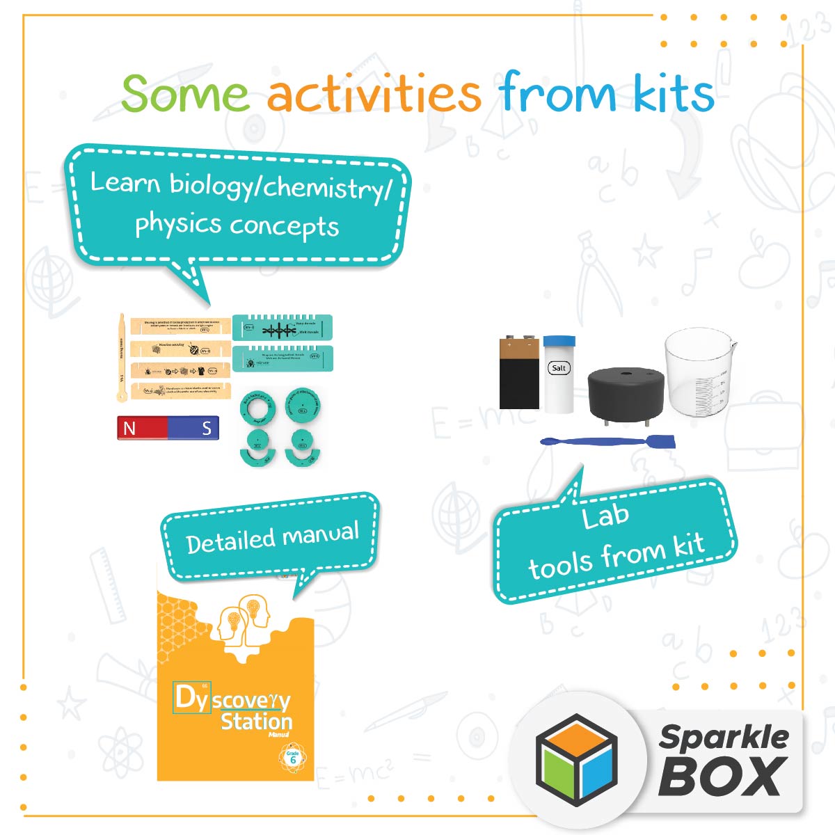 Are you looking for best educational toys for kids? Educational Toys for children help in their overall emotional and cognitive development. #besteducationaltoys #educationaltoys2021 #educationaltoysforkids #educationaltoys #Sparklebox #STEMlearning #educationaltoysonline #DIYKits #Sciencekits #DIYcraftbox #craftbox